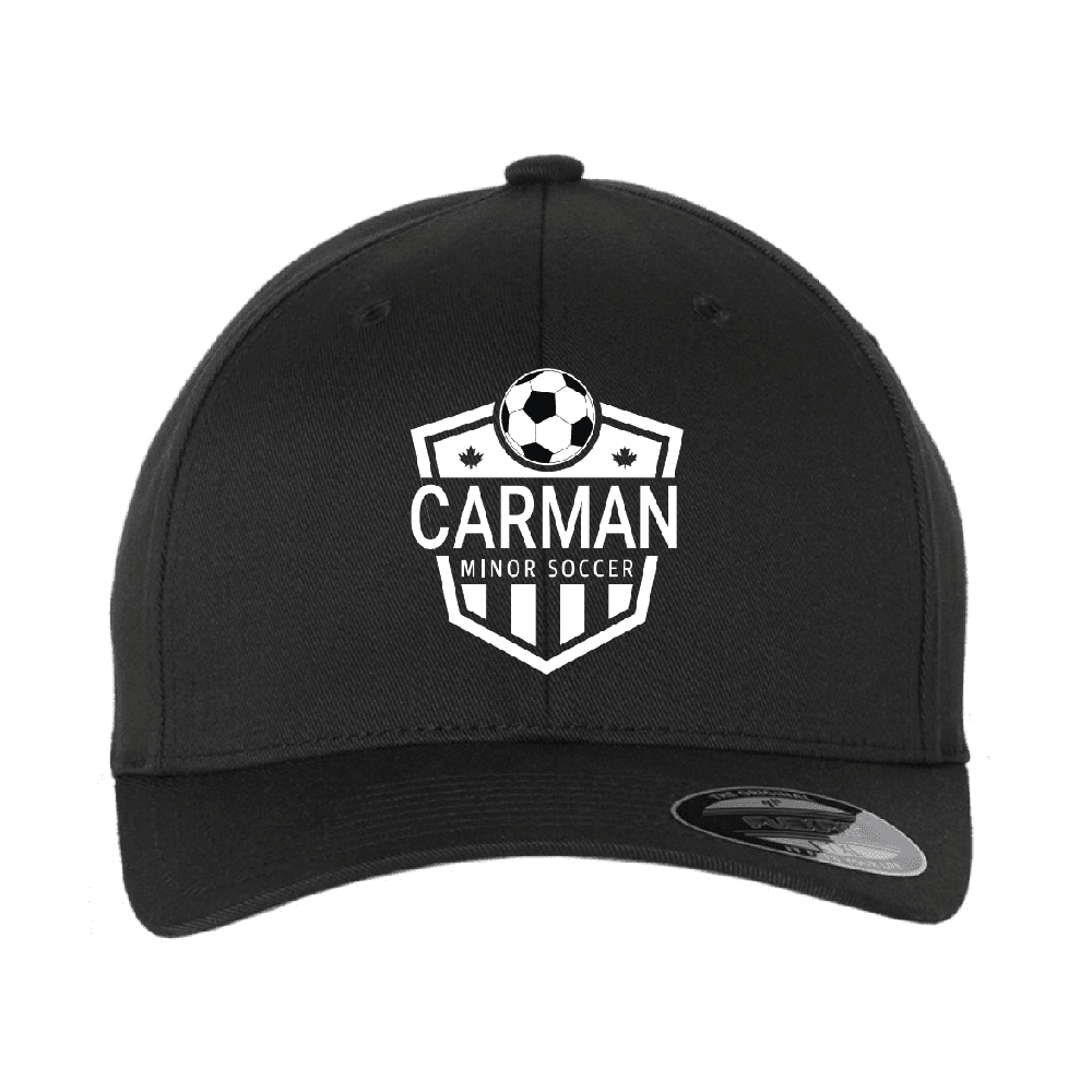 6277 Flexfit Wooly 6 Panel Cap - Black