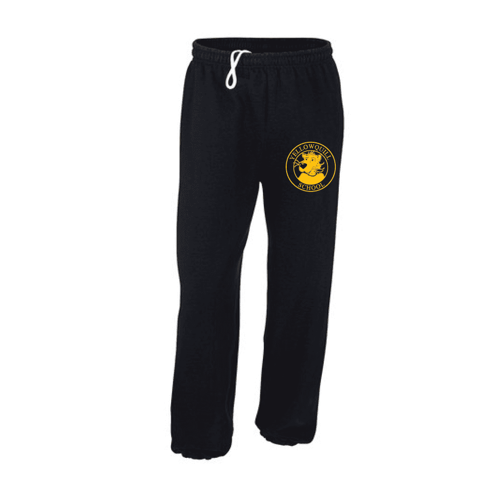 G182 Gildan Heavy Blend 8 oz., 50/50 Sweatpants - Black