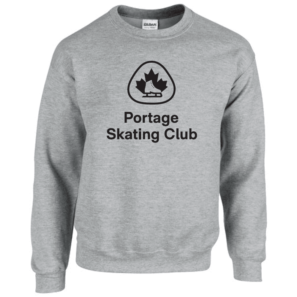 G180 Gildan Heavy Blend Fleece Crew Sweatshirt - SportGrey