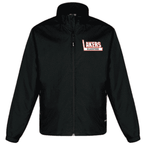4170  Athletic Mesh Lined Track Jacket - Black