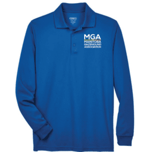 88192 Core365 Men's Pinnacle Performance Long Sleeve Polo - Royal