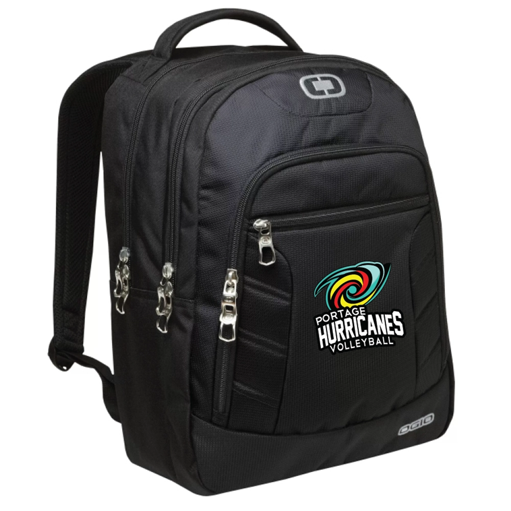 411063 Black Silver Portage Hurricanes Boys