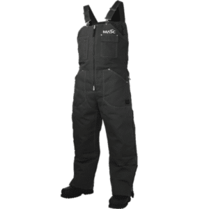WB03 Tough Duck Insulated Duck Bib Overall - Black
