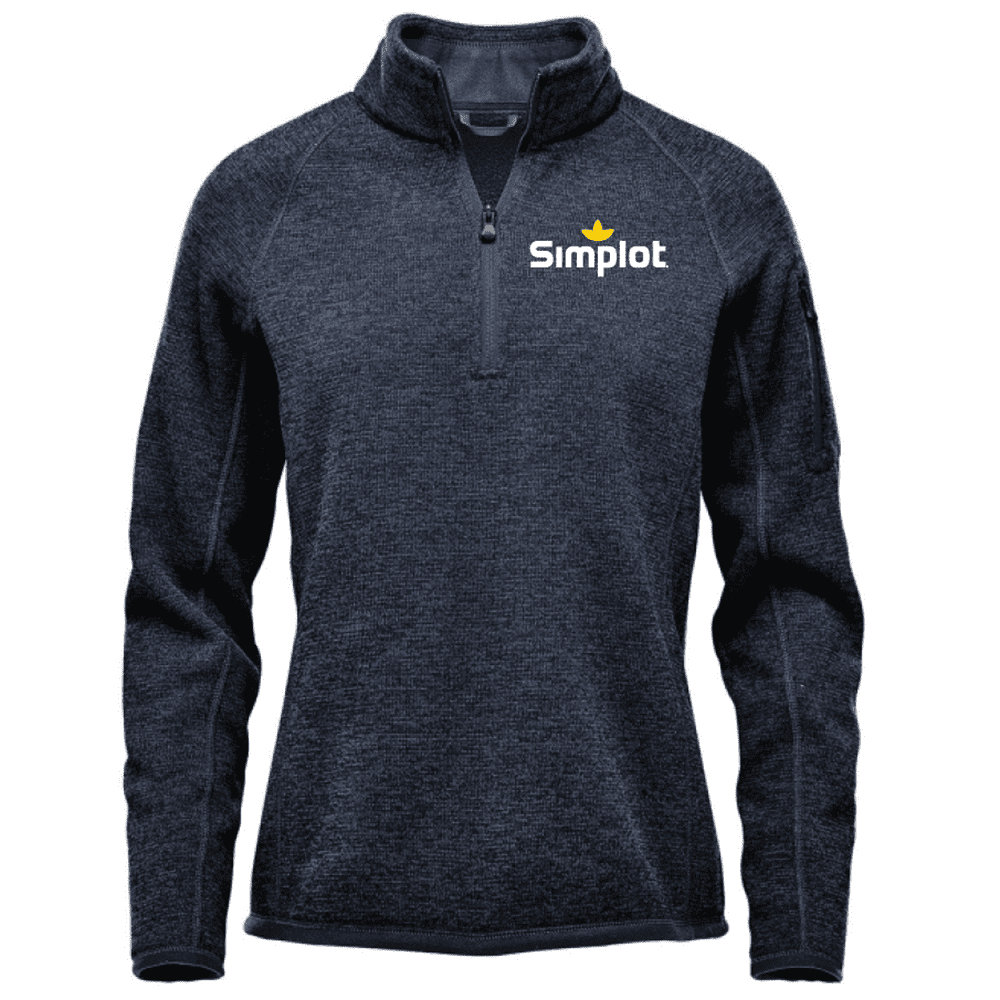 FHP-1W Stormtech Women's Avalante 1/4 Zip Pullover - Navy Heather