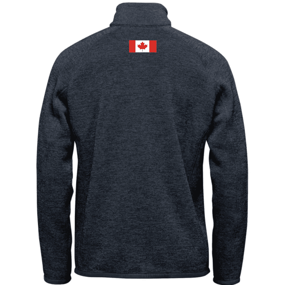 FHZ-1W Stormtech Women's Avalante Full Zip Fleece Jacket - Navy Heather - Image 2