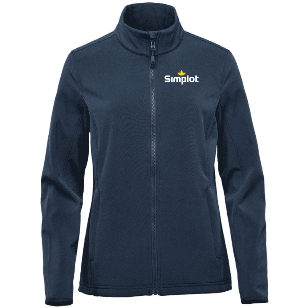 KBR-1W Stormtech Women's Narvik Softshell - Navy