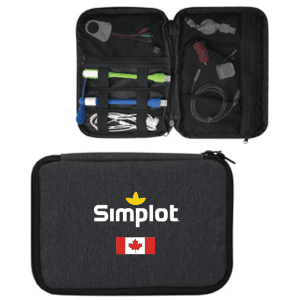 P9604 Savannah Detour Tech Organizer - Black