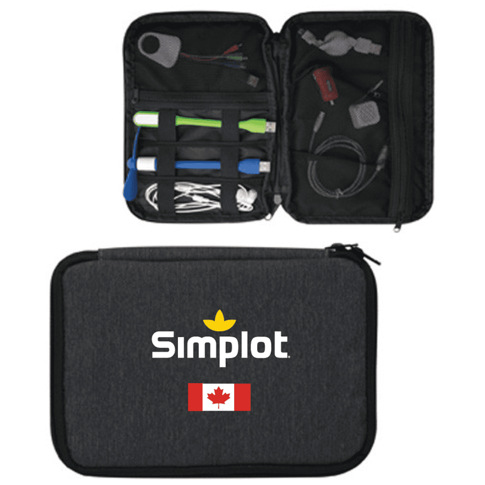 P9604 Savannah Detour Tech Organizer - Black